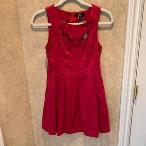 Paper heart red skater style dress ❤️❤️